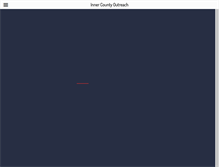 Tablet Screenshot of innercountyoutreach.org